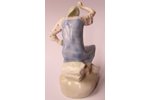 figurine, Old woman from "The Tale of the Fisherman and the Fish", porcelain, USSR, sculpture's work...