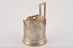 tea glass-holder, silver, 84 standard, 93 g, 1908, Moscow, Russia, master A.Karpov...