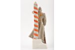 figurine, Frontier guard, porcelain, USSR, LFZ-GFZ (State porcelain factory), by K.Rizhov, 24 cm, 19...