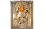 Our Lady of Tikhvin, Russia, the 19th cent., 32.5 x 26.5 cm...