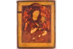 Tihvinas Dievmāte, Krievijas impērija, 19. gs., 32.5 x 26.5 cm...