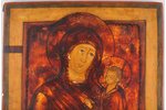 Our Lady of Tikhvin, Russia, the 19th cent., 32.5 x 26.5 cm...