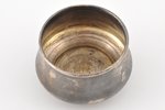 saltcellar, silver, height 3.5 cm, 84 standard, 39.1 g, 1889, Moscow, Russia, master V.Akimov...