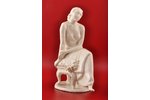 statuete, Balerīna Ulanova, porcelāns, PSRS, autordarbs, modeļa autors - Ludmila Volkova, 23 cm, aut...