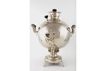 samovar, Vorontsov N.A. manufactory in Tula, h = 36.5 cm, Russia, the 19th cent., weight 3050 g...