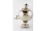 samovar, Vorontsov N.A. manufactory in Tula, h = 36.5 cm, Russia, the 19th cent., weight 3050 g...