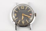 rokas pulkstenis, "Komandirskije", "No PSRS Aizsardzības ministra", PSRS, 20gs. 60-70tie gadi, metāl...