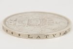 5 lats, 1931, Latvia, 24.93 g, d = 37 mm...