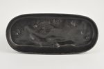 figurative composition, Horse in the wild, cast iron, 24x18 cm, weight 2390 g., Russia, Kusa, the be...