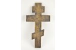 Crucifix, bronze, 6-color enamel, Russia, 36x19 cm, 1040 g....