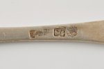 spoon, silver, for Eucharist, 84 standard, 30.83 g, 14.5 cm, 1876, Moscow, Russia, master CC...