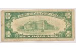 10 dollars, 1934, USA...
