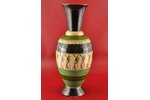 vase, based on a sketch by R.Suta, M.S. Kuznetsov manufactory, Riga (Latvia), the 20ties of 20th cen...