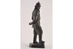 figurine, Yermak - the conuerer of Siberia, moulder P.P.Zabello, cast iron, 23.5 cm, weight 1220 g.,...