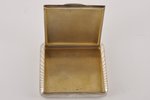 cigarette case, silver, 84 standard, 170.5 g, 8х9х2 cm, the beginning of the 20th cent., Russia, mas...