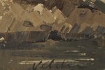 Veldre Harijs (1927-1999), Rudens jūra, kartons, eļļa, 65 x 70 cm...