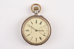 kabatas pulkstenis, "Paul Buhre", Krievijas impērija, 20. gs. sākums, sudrabs, 84 prove, 100.1 g, di...
