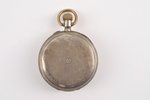 pocket watch, "Paul Buhre", Russia, the beginning of the 20th cent., silver, 84 standart, 100.1 g, d...