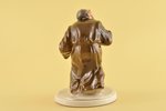 figurine, A Clerk, porcelain, Riga (Latvia), USSR, Riga porcelain factory, molder - Leon Tomoshitsky...