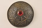 Sakta "LA", metal, 21.9 g., the item's dimensions 7.5 cm, the 20-30ties of 20th cent., Latvia...