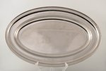 tray, "Wafen SS JB Junkerschule Braunschweig" for officers, "Cromorgan", 58 x 37.5 cm, stainless ste...