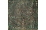 Skulme Džemma (1925-2019), "Tautu meita", 1972 g., audekls, eļļa, 50 x 50 cm...