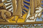 Kristus Augšamcelšanās, vara sakausējuma, 4-krāsu emalja, Krievijas impērija, 11x10 cm, 296.45 g....