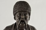 статуэтка, Тарас Бульба, бронза, 30х46 см, вес ~9900 г., СССР...