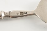 fork, silver, for asparagus, 84 standard, 35 g, 15.5 cm, 1894, St. Petersburg, Russia, craftsman - J...