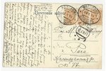 открытка, Кострома - вид с Волги, 1916 г., 9x14 см...