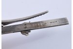 a tie clasp, silver, 800 standard, 8.15 g., the item's dimensions 6x1см cm...