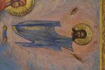 Augšāmcelšanās, dēlis, gleznojums, Krievijas impērija, 19. gs., 56x55 cm...
