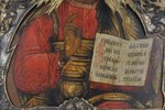 The Almighty Saviour, board, silver, painting, Russia, 1787, 36x31 cm...