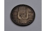 1 крона, 1933 г., Эстония, 5.75 г, Ø 25 мм...