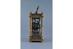 каретные часы, Франция, 2-я половина 19-го века, 16x7.5 см...