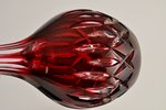 графин и шесть фужеров, WMF рубиновое стекло, номер изделия 128, Германия, 60е годы 20го века, идеал...