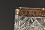 a vase, silver, 875 standard, 21x6.5 cm, the 20ties of 20th cent., Latvia...