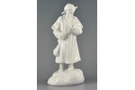 figurine, A Herdboy, porcelain, Riga (Latvia), M.S. Kuznetsov manufactory, molder - Augusta Silina,...