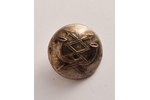 button, Buch, Military mail, St.Peterburg, Russia, beginning of 20th cent., 22x22 mm...