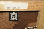 Клебах Генри (1928-1998), Море, 1989 г., картон, масло, 40х55 см...