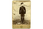 photography, The Portrait of a soldier of the Russian empire, beginning of 20th cent., 16x10.5 cm...