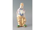 figurine, Decanter "Clown", porcelain, Riga (Latvia), sculpture's work, molder - Aldona Elfrida Pole...