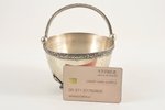 candy-bowl, silver, 875 standard, 144,55 g, 9 cm, the 20-30ties of 20th cent., Latvia, by Ludwig Roz...