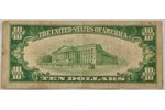 10 dollars, 1934, USA...