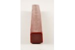 lacquer for making stamps, Latvia, the 20-30ties of 20th cent., 23.5x1.5x1.5 cm...