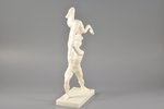 figurāla kompozīcija, Vingrotāji, plastmasa, PSRS, 28 cm, skulptors Cimmermans V.P....