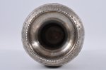 ваза, серебро, Персия, 84 проба, 167.7 г, 14 см, начало 20-го века...