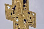 Crucifix, copper alloy, 2-color enamel, Russia, the border of the 19th and the 20th centuries, 37.5x...