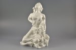 figurine, Rest during the haying, porcelain, Riga (Latvia), USSR, sculpture's work, molder - Rimma P...