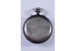 travellers' clock, "Junghans", metal, Ø 52 mm, In working order. Has an alarm clock. Possible to set...